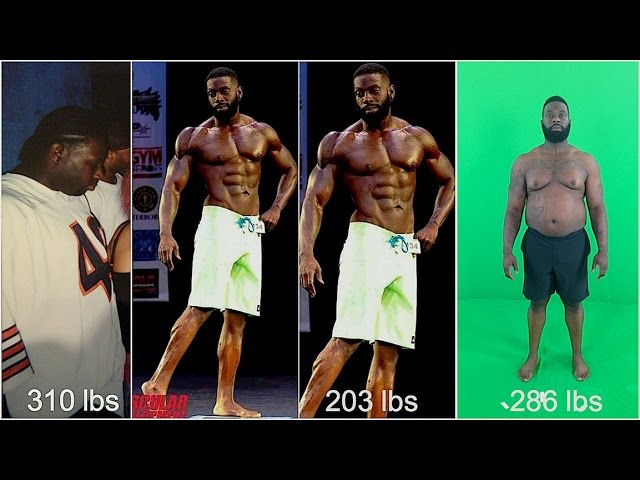 Adonis Hill started off at 310lbs, wanting to become better for himself he ...